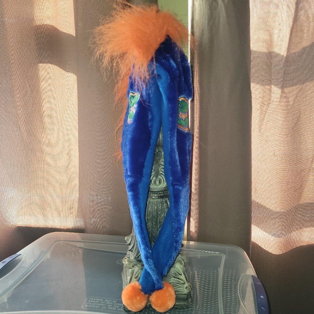 University Of Florida Gators Mohawk‎ Plush Pom Pom Hat - Picture 6 of 6
